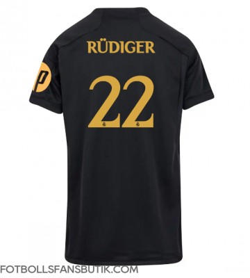 Real Madrid Antonio Rudiger #22 Replika Tredje Tröja Damer 2023-24 Kortärmad